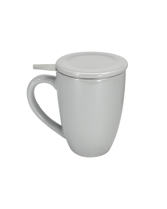 Teetasse mit Filter und Deckel