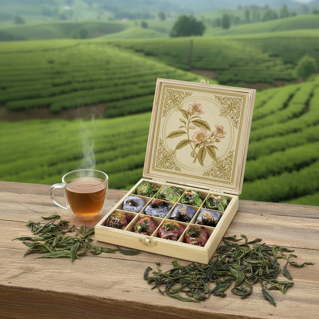 Teeblumenbox