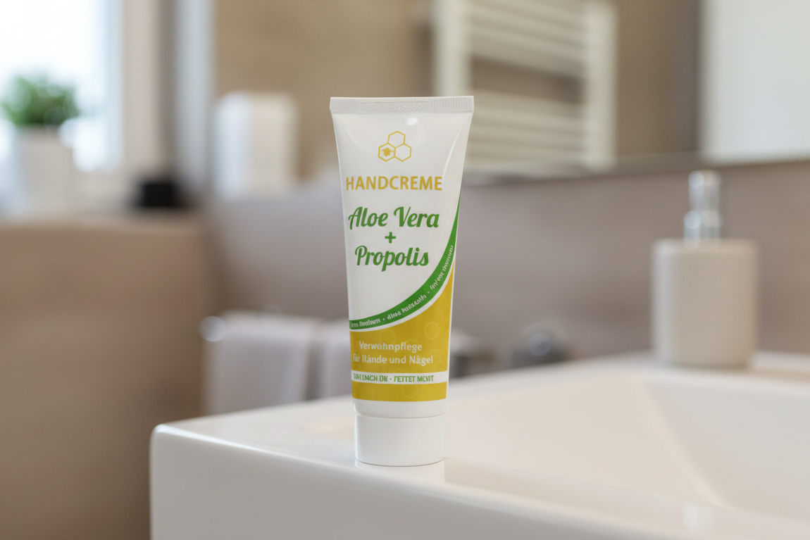 Handcreme mit Aloe  und Propolis